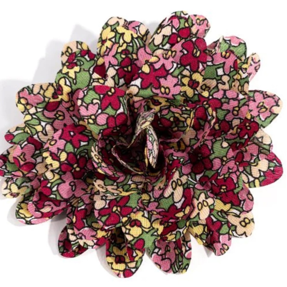 🌺🌸🌺 “POSITIVELY FLOWER PATCH” PINK HAIR CLIP ~ PAPARAZZI❗️🌺🌸🌺
